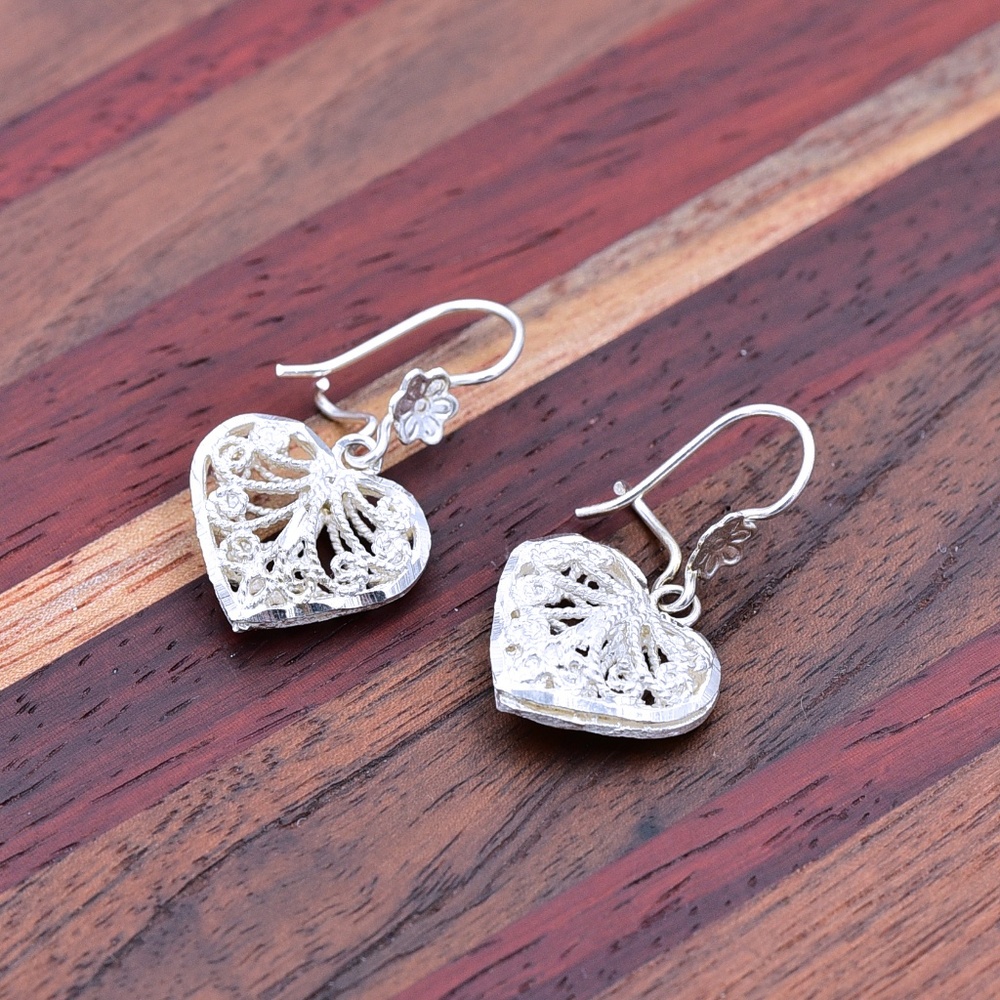 925 Filagree Earrings